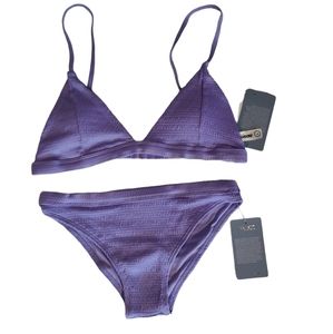 Mosmann Australia Lavender Bikini Sz. L ~ NWT
